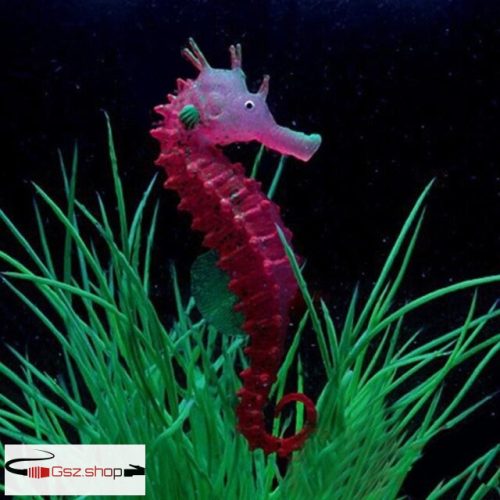 Fényes mesterséges szimulált hippocampus, környezetbarát anyag akváriumi dekoráció